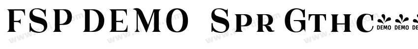 FSP DEMO   Spr Gthc字体转换